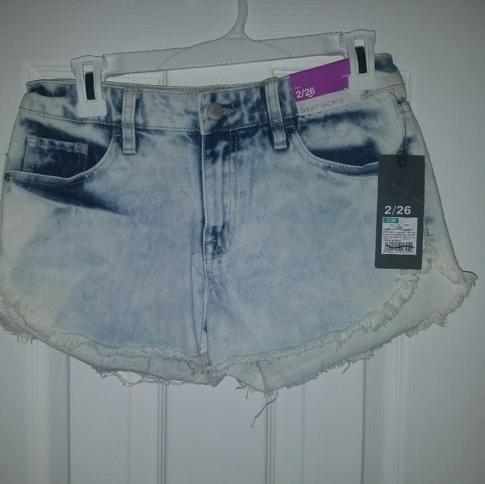 Women's size 2 denim jean cutoff shorts shorts